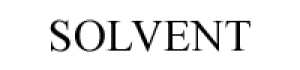 solvent